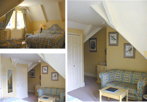 Corisande Manor Hotel, Newquay, Cornwall - Chaffinch Bedroom 